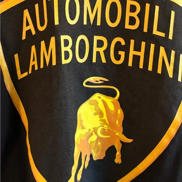 Supreme Automobili Lamborghini Black Tee Size Medium - Picture 6 of 6